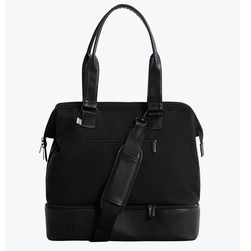BEIS Mini Weekender - Black
